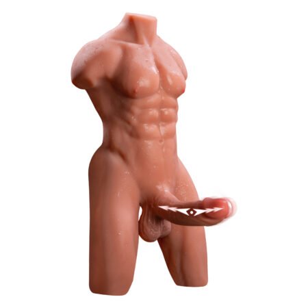 9.5kg All-Silicone Tan-Colored Sex Doll with Realistic Texture, in US Stock