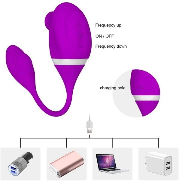 Wearable Vibrating Massage Device Silent Quiet Body Massage and Waterproof Neck and Shoulders; Soft Vibrator for Women Beautiful Woman