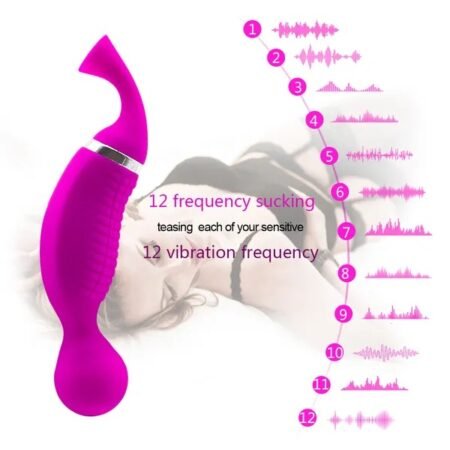 Wearable Vibrating Massage Device Silent Quiet Body Massage and Waterproof Neck and Shoulders; Soft Vibrator for Women Beautiful Woman