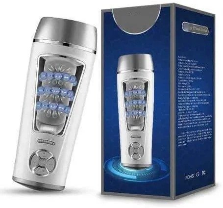Male Masturbators Cup Sex Toys with Thrusting Modes; 3D Textured Automatic Stroker Adult Toy for Men Self Pleasure Sexual Masturbation