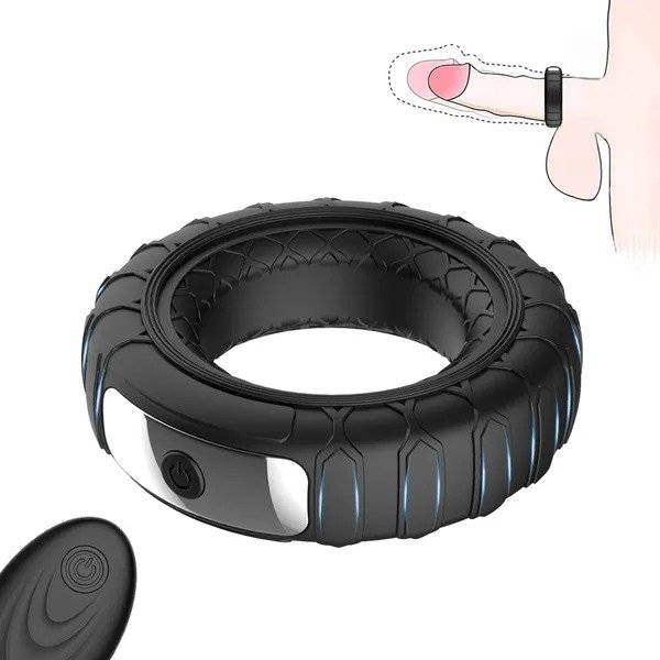 Tornado double ring locking fine ring for Longer Harder Stronger Erection; Improve Sexual Performance; Sex Toys for Men Massager Adult Sex Toys for Men Penis Ring for Men Couples Pleasure;