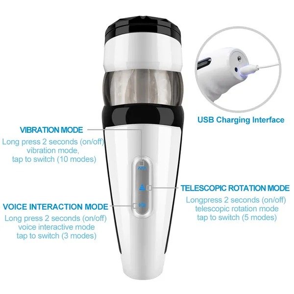 Male Masturbator Cup Sex Toys for Men Textured Vagina Masturbator; Ultra-Soft Masturbation Stroker Aircraft Cup Penis Stimulator Handjob Male Sex Adult Toys for Men Pleasure Mens Masturbation Cup