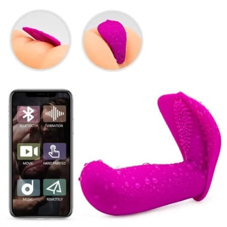 Wearable Panty Vibrator and Adult Sex Toys with APP Remote Control; Clitoral Vibrator Stimulator Sexual Pleasure Tools for Women