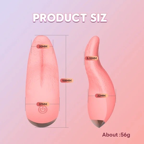 Tongue Clit Licking Vibrator G-Spot Sucking Oral Massager Sex Toys For Women Share(Must Provide A Hazardous Materials Shipping Label For Self-pickup By USPS) - Image 3