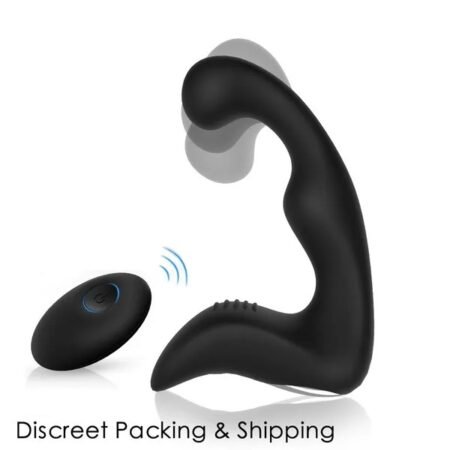 Anal Plug Vibrator - Anal Toys Butt Plug with App & Remote Control; Prostate Massager with Anti-Slip Design; Adult Male Sex Toys for Womens Mens Pleasure
