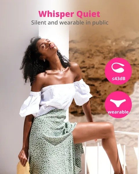 LOVENSE Lush 3 Remote Control Vibrator for Women, Wearable G-spot Vibrators with Remote App Controlled for Female Couples, Discreet Long Distance Adult Sex Toys & Games with Unlimited Vibration Modes - Image 4