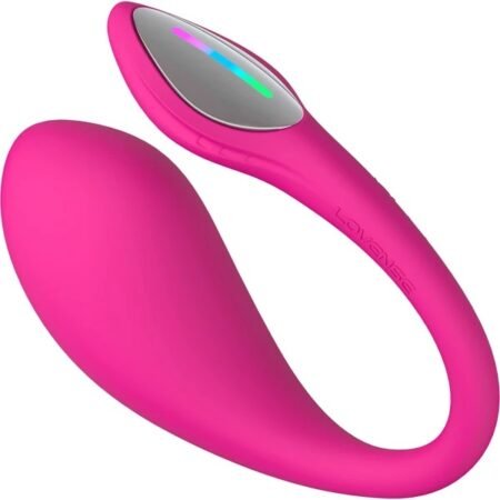 LOVENSE Lush 4 Remote Control G-spot Vibrator, Wearable Long Distance Adult Sex Toys & Games with LED Light, App Controlled Egg Vibrators for Women Couples, Powerful Vibration, Discreet, Waterproof