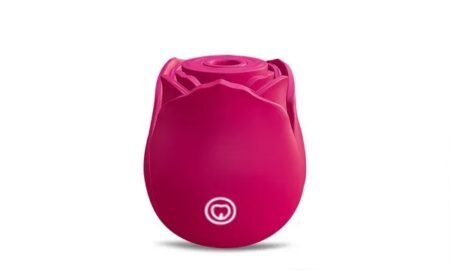 Rose Shape Sucking Vibrator G-spot Private Parts Sex Toy 7 Speed Waterproof