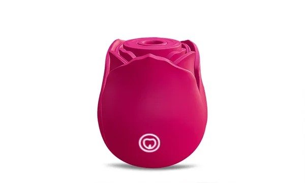 Rose Shape Sucking Vibrator G-spot Private Parts Sex Toy 7 Speed Waterproof