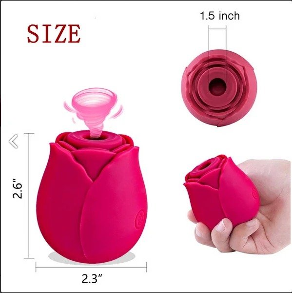 Mini Flower Women USB Charging G Spot Stimulator Quiet Vibrating Waterproof Electric Rose Vibrate Massaging Simulator for Pleasure - Image 6