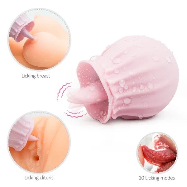 2026 New Frequency Vibration SuckinGModes-Waterproof Hand Wand Massager with Multi Function,Medical Silicone,Rechargeable USB - Image 5