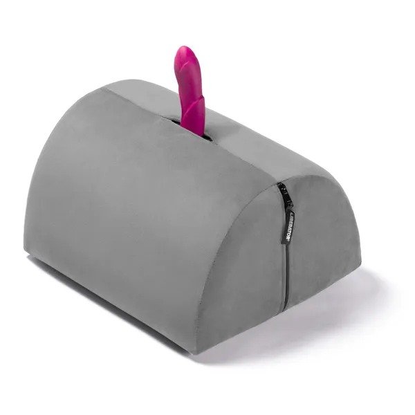 Liberator BonBon Sex Toys Mount - Hands Free Dildo and Vibrator Holder with Elegant Microvelvet Cover, Black - Image 4